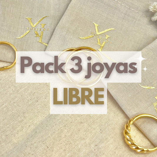 Pack de 3 joyas a tu gusto