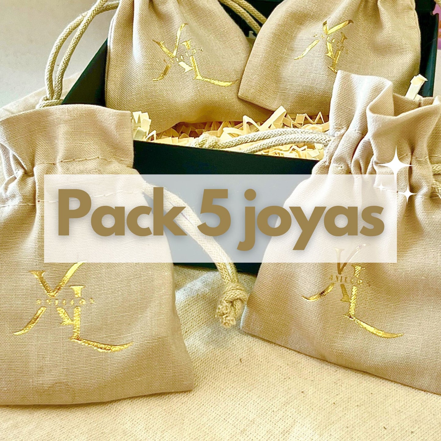 Pack de 5 joyas