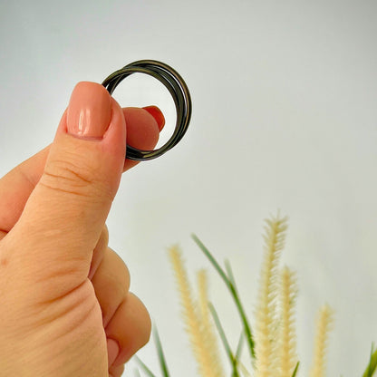 Anillo "Triocha" Negro - Anillos XL