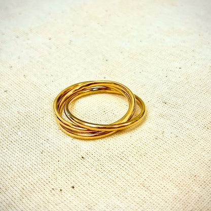 Anillo "Triocha" Oro - Anillos XL